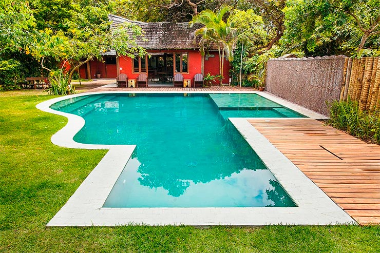 Pousadas em Caraíva: Piscina da Mangue Sereno (Foto: Reprodução/Booking)