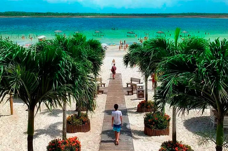 Guia completa de Jericoacoara: Passarela do The Alchymist na Lagoa do Paraíso (Foto: Esse Mundo é Nosso)