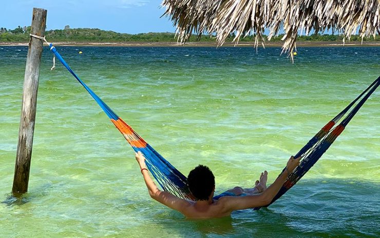 Guia completo de Jericoacoara: Rede na Lagoa do Paraíso (Foto: Esse Mundo é Nosso)