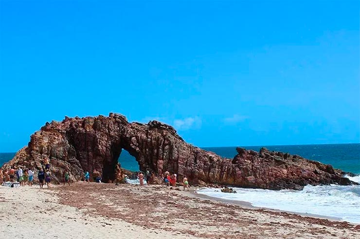 Pedra Furada em Jericoacoara (Foto: Esse Mundo é Nosso)