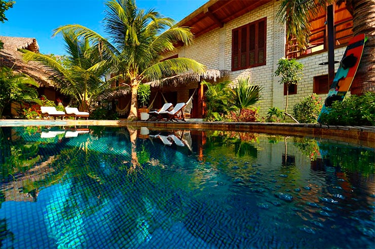 Hotéis e pousadas em Jericoacoara: Piscina da Casa Fufi (Foto: Divulgação)