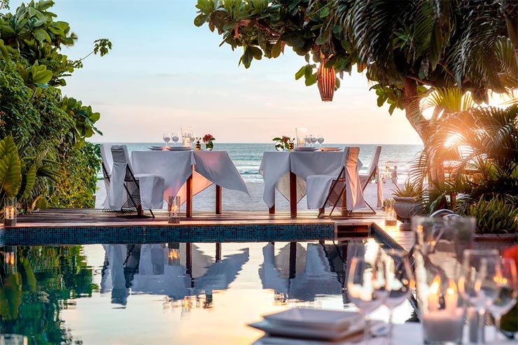 Pousadas em Jericoacoara: Vista do mar na piscina da Casa na Praia (Foto: Divulgação)