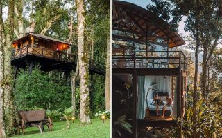 Casas na árvore no Brasil: Monte Verde e Ubatuba