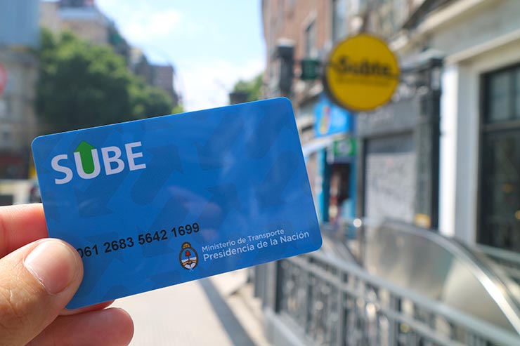 Sube, cartão de Buenos Aires (Foto: Esse Mundo é Nosso)