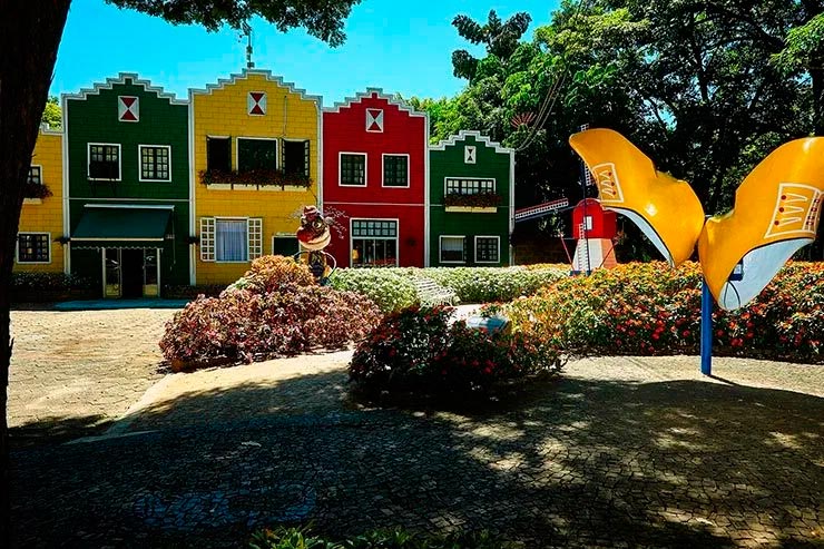 Arquitetura inspirada na Holanda na cidade de Holambra (Foto: Secretaria de Turismo de SP/Ken Chu – Expressão Studio)