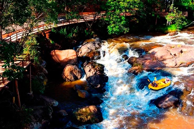 Rafting em Socorro (Foto: VGCOM – Astur – Jeferson Salgueiro)