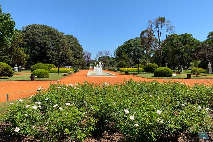 Jardim do El Rosedal de Palermo em Buenos Aires (Foto: Esse Mundo é Nosso)