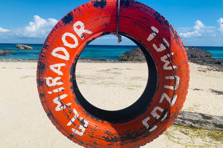 Playa El Mirador em Cozumel (Foto: Esse Mundo é Nosso)