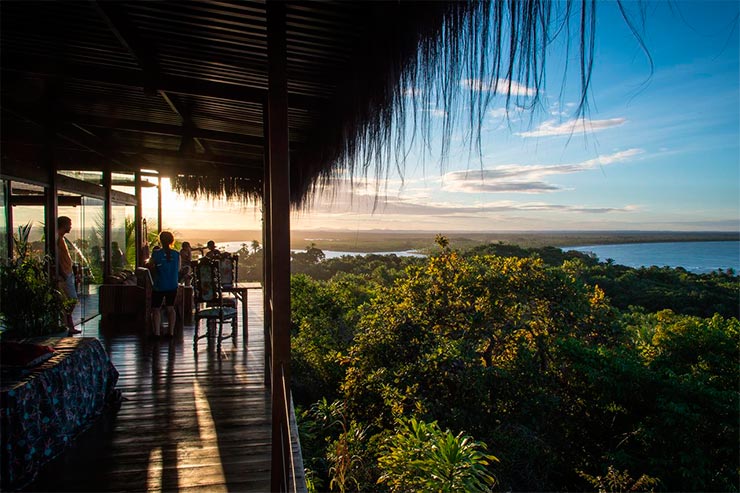 Onde ficar em Boipeba: Vista da pousada O Céu de Boipeba (Foto: Divulgação)