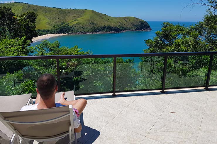 Casa em Toque Toque Grande com vista pra praia