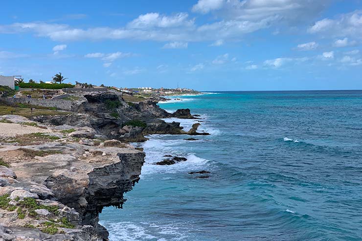 Um dos mirantes da Punta Sur em Isla Mujeres, Cancún