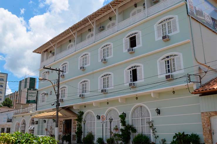 Hotel em São Lourenço: Área externa do Alzira Park Hotel