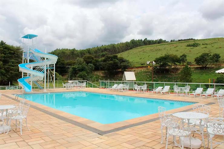 Hotel em São Lourenço: Piscina do Hotel Fazenda Bavária