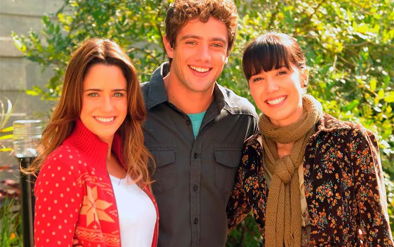 Que ano passou A Vida da Gente: Fernanda Vasconcellos, Rafael Cardoso e Marjorie Estiano (Foto: Memória Globo)