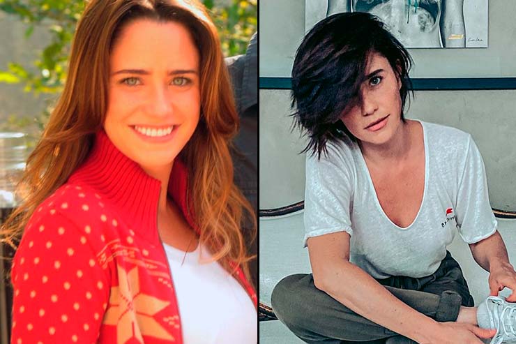 Fernanda Vasconcellos viveu Ana na novela das 18h (Foto: Memória Globo e Instagram) 