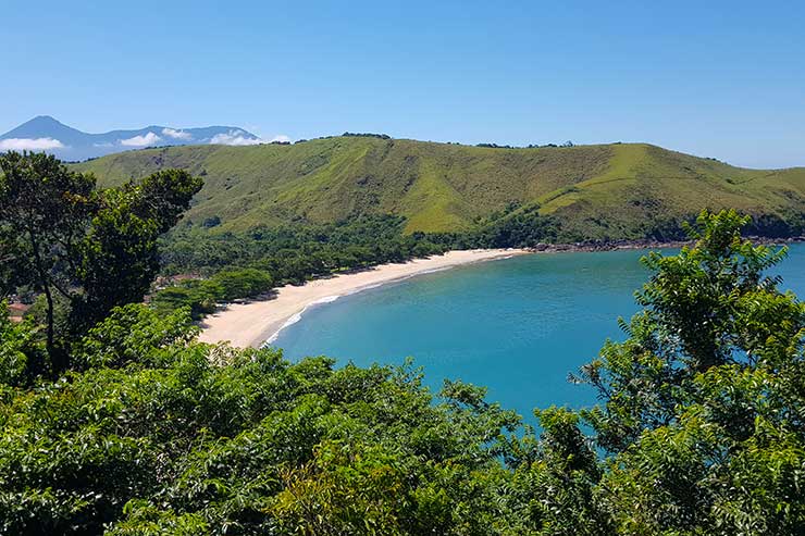 Vista do alto da Praia de Toque Toque Grande