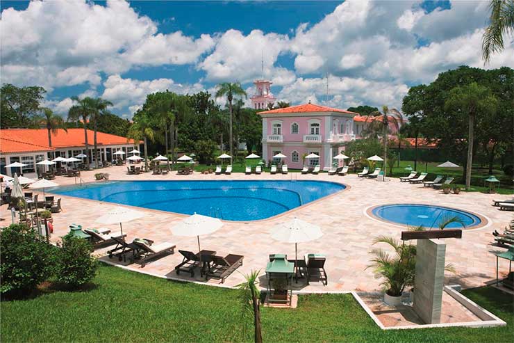 Hotel em Foz do Iguaçu: Piscina e área externa do Belmond (Foto: Divulgação)