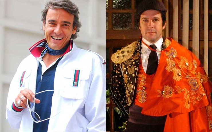 Que ano passou Ti-Ti-Ti: Alexandre Borges e Murilo Benício (Foto: Memória Globo)