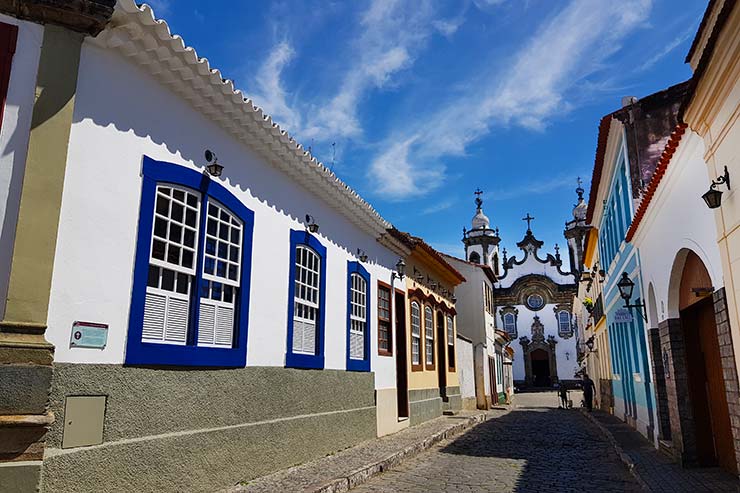 Igreja de Nossa Senhora do Carmo no Centro Histórico de São João del Rei