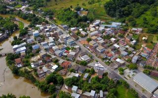 Vista aérea de Conduru, Espírito Santo