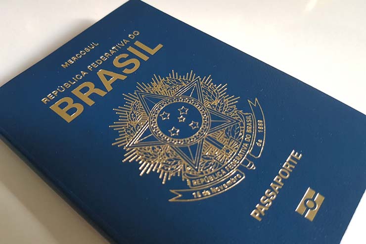 Capa do novo passaporte brasileiro