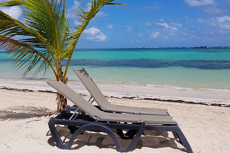 Playa Bávaro em Punta Cana, República Dominicana