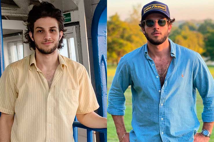 Que ano passou Império: Chay Suede como José Alfredo e em sua vida pessoal (Fotos: Ellen Soares/Globo e Instagram)