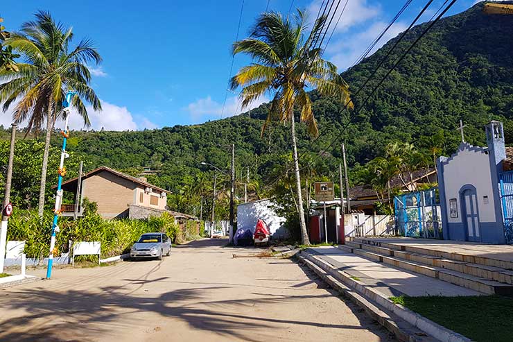 Rua da praia de Toque Toque Grande