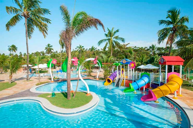 Melhor resort do Brasil: Piscina infantil do Salinas Maragogi (Foto: Divulgação)