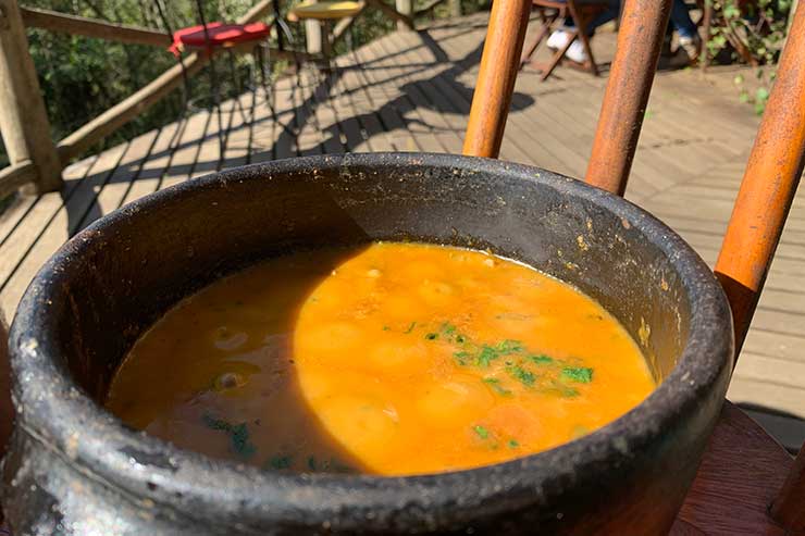 Restaurantes em Visconde de Mauá: Bobó de cogumelos do Cogumelo Bistrô em Maromba