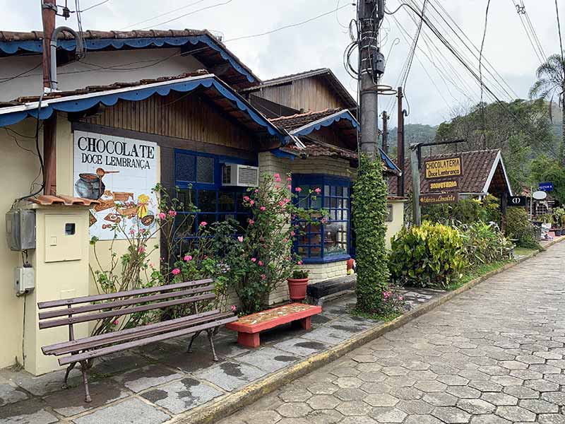 Loja de chocolates Doce Lembrança na Alameda Gastronômica