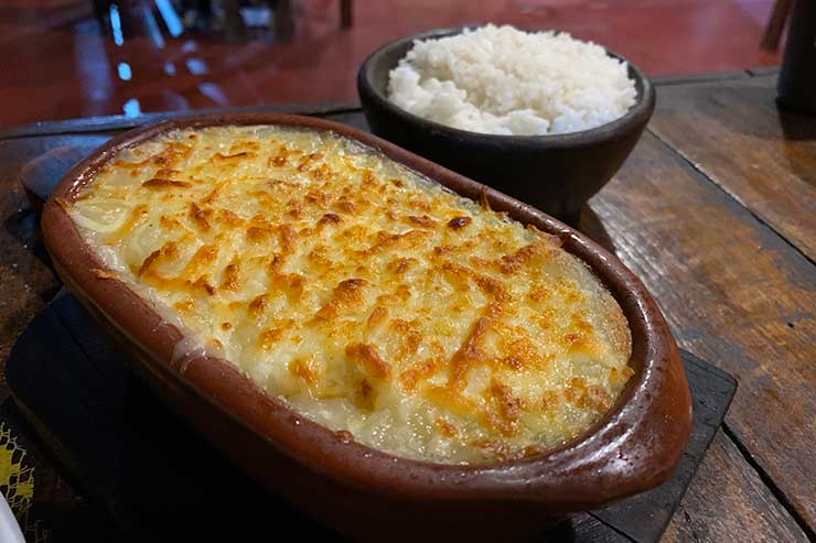 Escondidinho de camarão do O Tal do Escondidinho