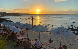 Restaurantes em Pipa: Pôr do sol no Orishas