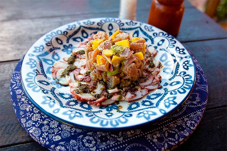 Restaurantes em São Miguel do Gostoso: Tartare de atum do Tuk Tuk Bistrô