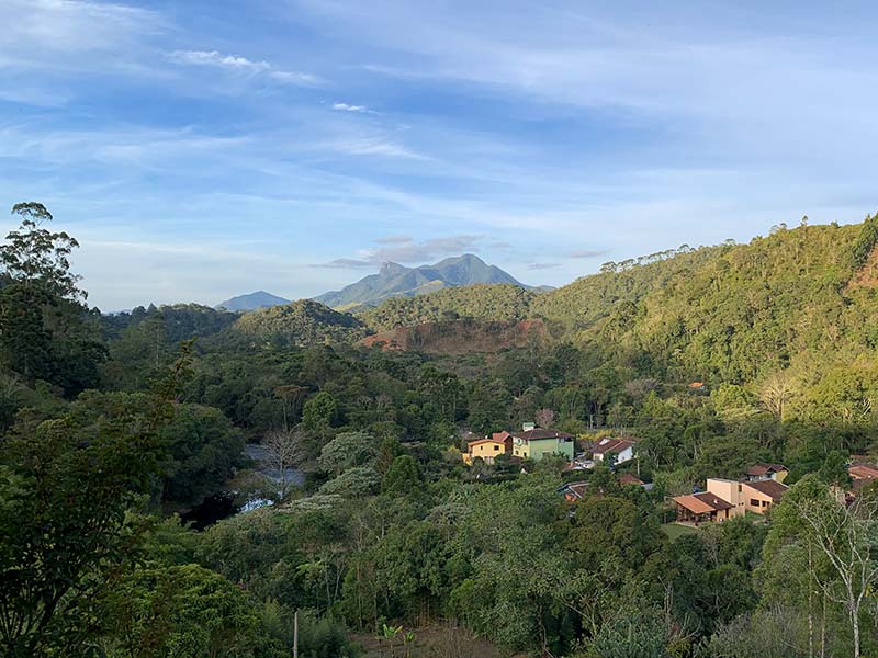 Vista de Visconde de Mauá e da Pedra Selada