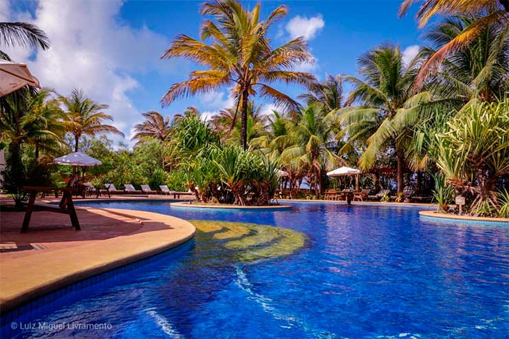 Pousadas em Pipa: Piscina entre árvores da Bupitanga