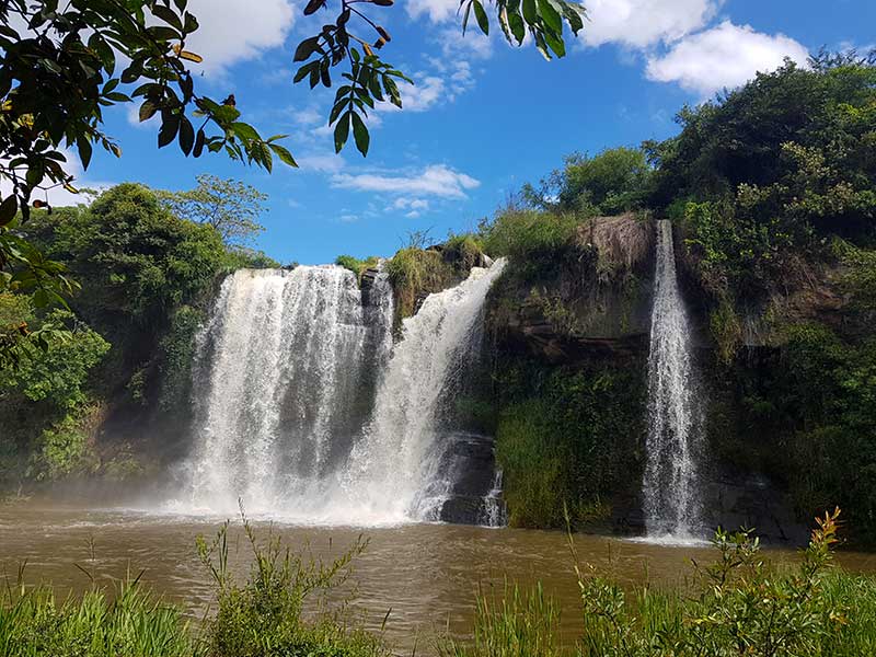 Cachoeira da Fumaça em Carrancas