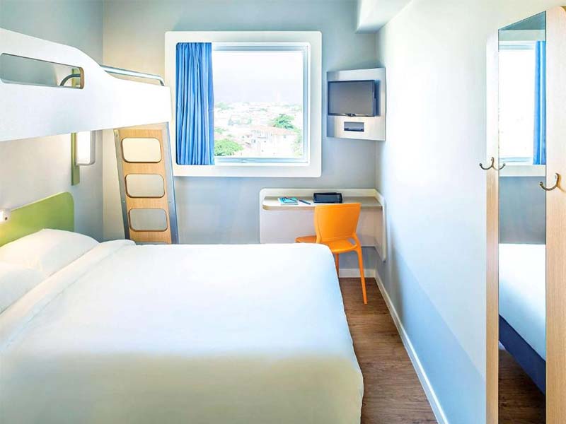 Quarto do ibis budget Nova América, no RJ