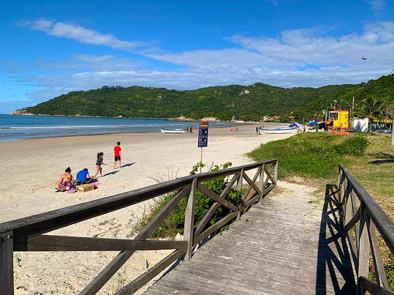 Praia de Canto Grande Mar de Fora, Bombinhas - SC - Andréa Lenz