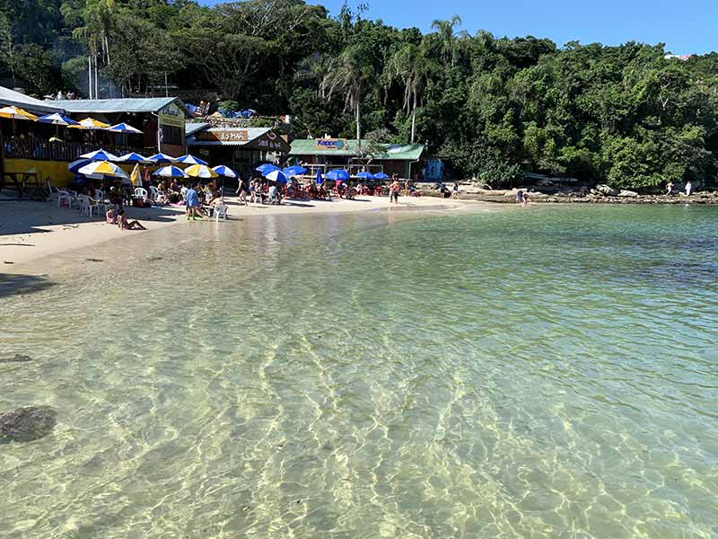 Anúncio vende areia da praia de Bombinhas