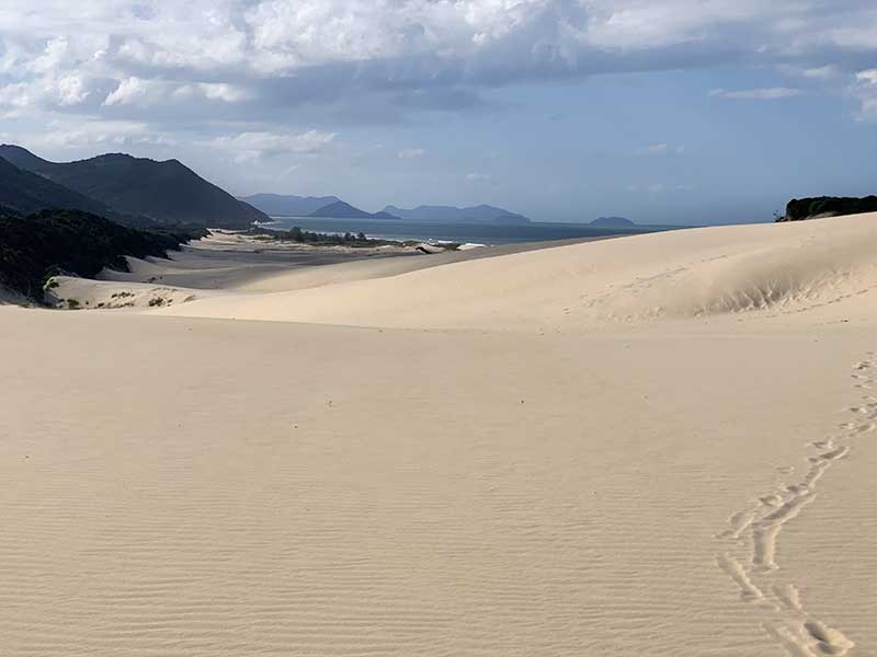 Dunas do Siriú em Garopaba, Santa Catarina