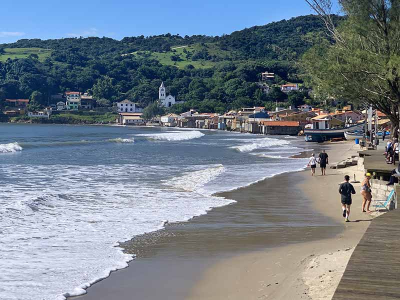 Praia Central de Garopaba, Santa Catarina