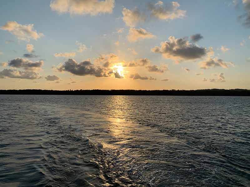 Sol se cai em Cabedelo, perto de João Pessoa