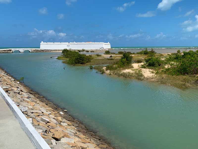 Forte dos Reis Magos, dica de o que fazer em Natal, visto de fora