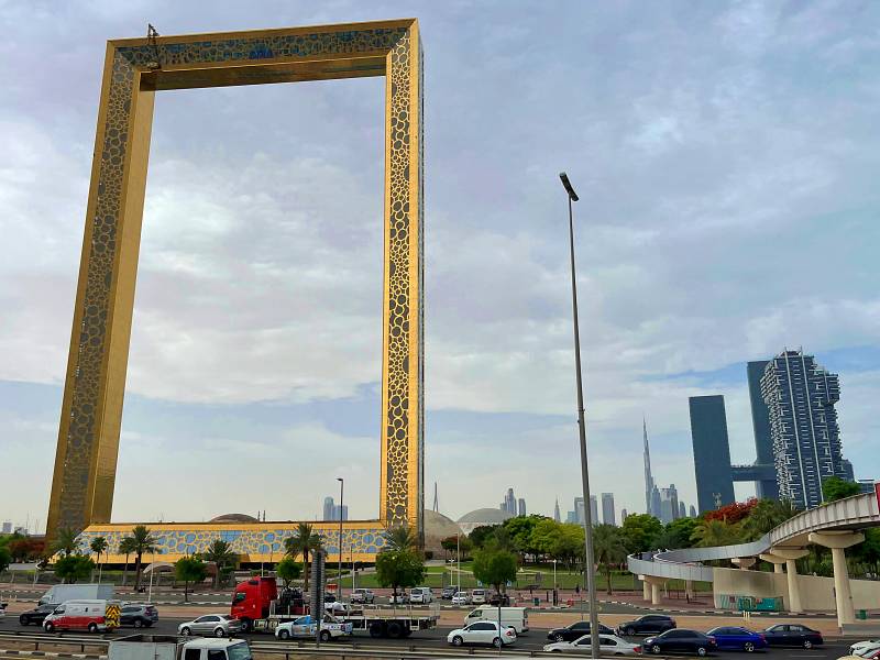 Dubai Frame, uma das atrações de Dubai