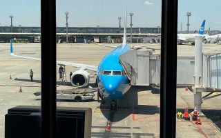 Avião da Aerolíneas Argentinas, uma das formas de como ir pra El Calafate