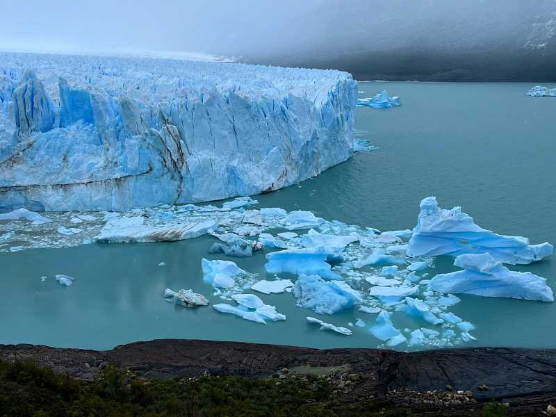 Glaciar Perito Moreno na Argentina