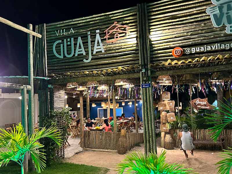 Fachada do Guajá Vila Gourmet em Porto de Pedras