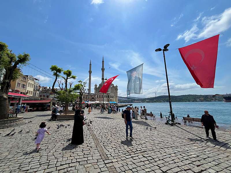 Dia de sol na Turquia, ótimo pra aproveitar a primavera