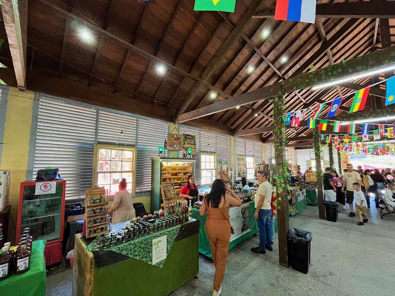 Antigo Mercado (ou Mercado do Cambuci) em Paranapiacaba